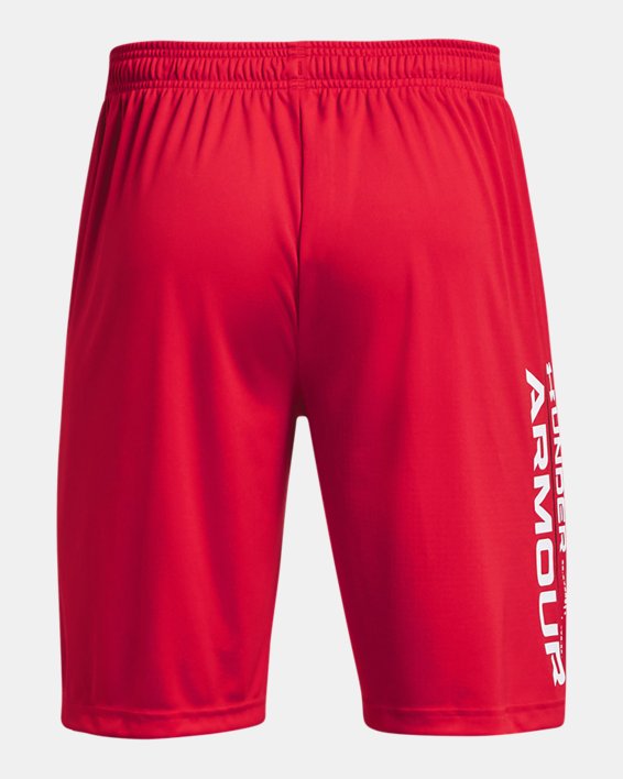 Men's UA Tech™ Wordmark Shorts, Red, pdpMainDesktop image number 6
